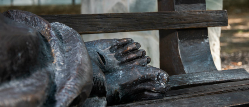    Homeless Jesus    finds permanent haven Baltimore parish