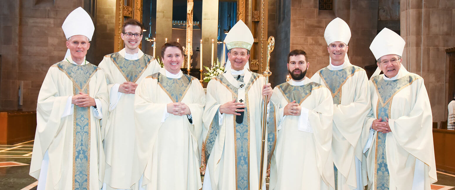 'Indescribable joy’ as three men ordained to the priesthood in