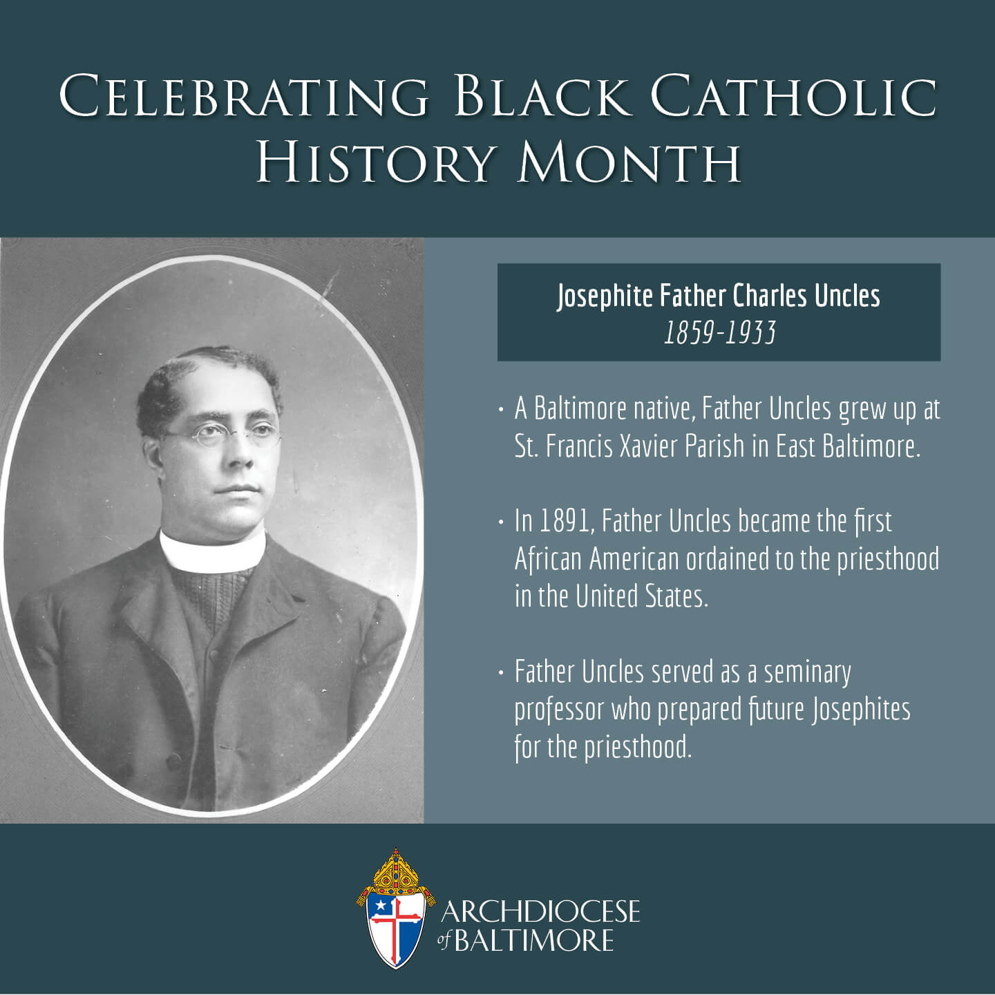 Black Catholic History Month Archdiocese of Baltimore