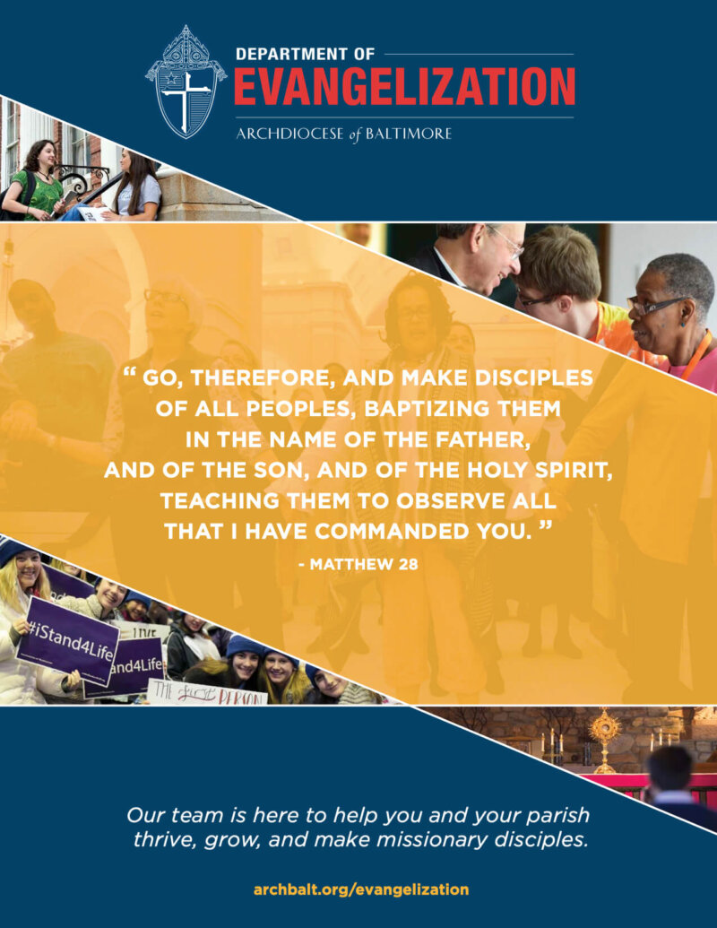 Evangelization | Archdiocese of Baltimore