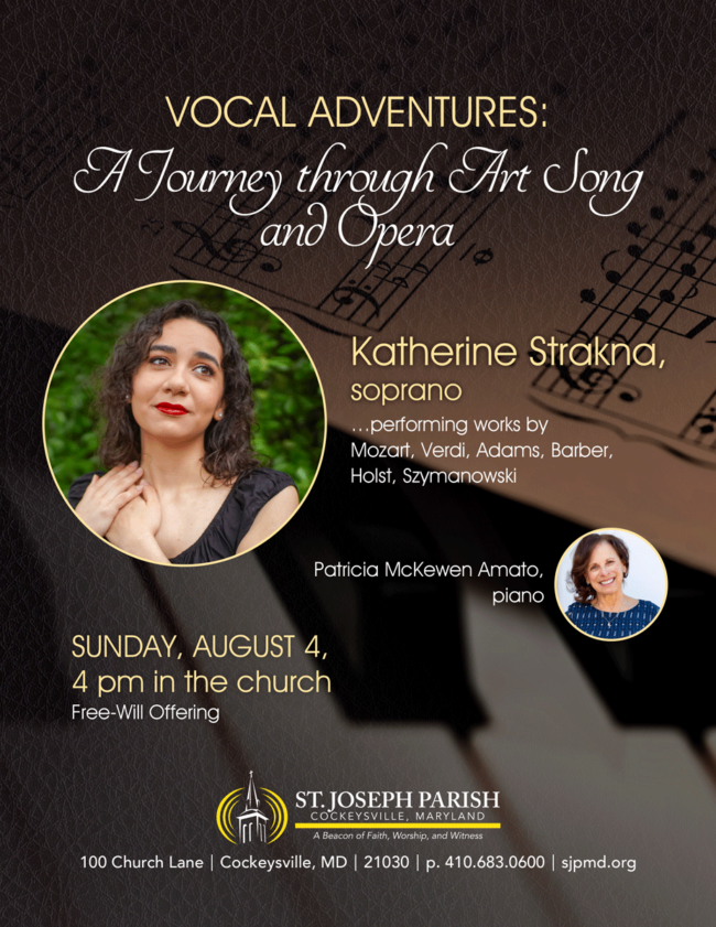 Vocal Adventures: A Journey Through Art, Song, and Opera flyer