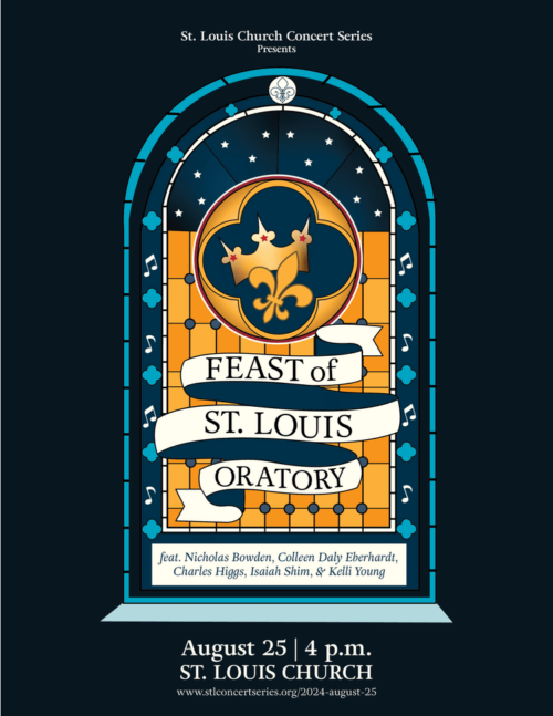 Feast of St. Louis Oratory flyer