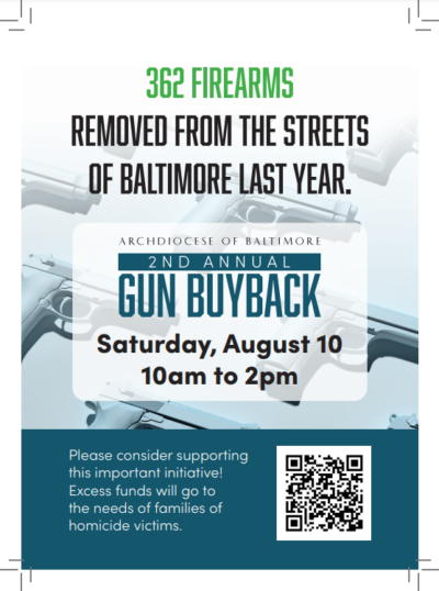 Gun buyback flyer front