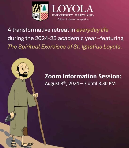 Transformative Retreat in Everyday Life – The Spiritual Exercises of St. Ignatius Loyola flyer