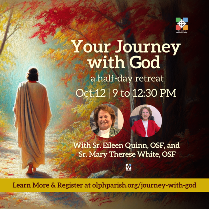 Journey with God retreat flyer