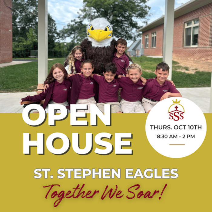 St. Stephen School Open House flyer