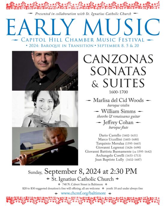 Capitol Hill Chamber Music Festival flyer