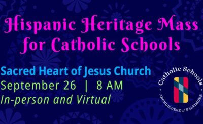 Hispanic Heritage Month Mass flyer