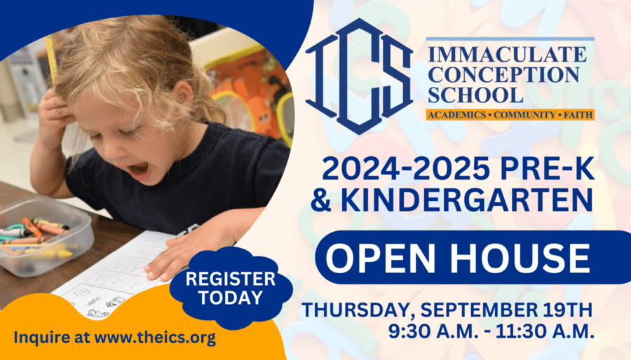 Pre-K & Kindergarten Open House flyer