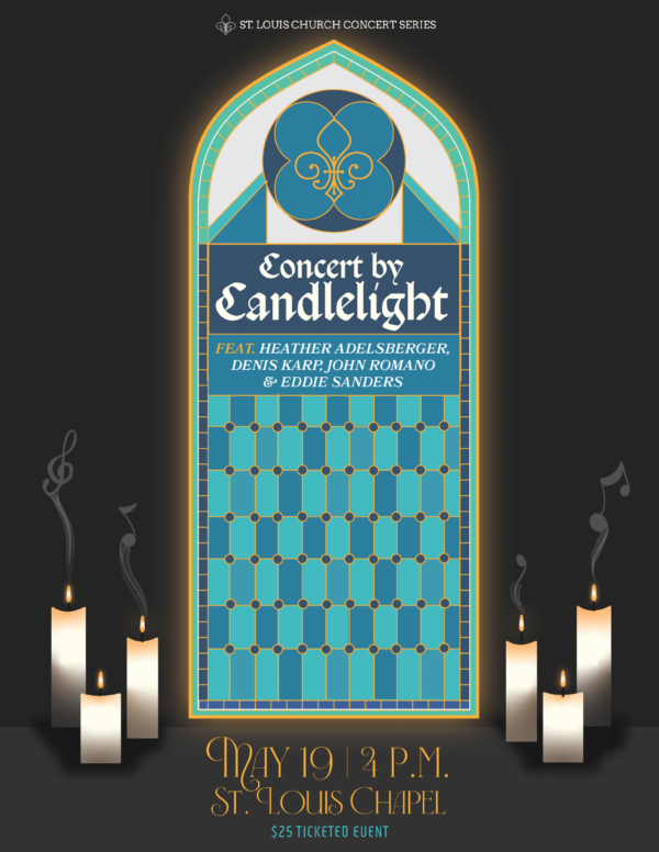 Concert by Candlelight flyer