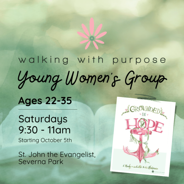 Walking with purpose flyer