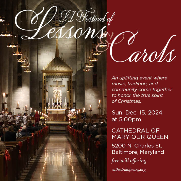 Lessons & Carols flyer