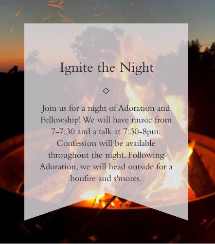 Ignite the Night flyer