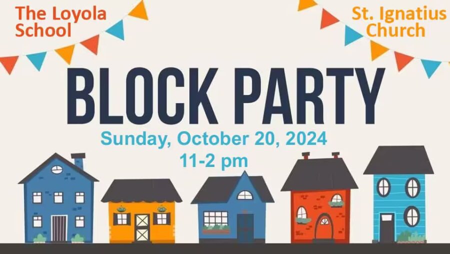 Loyola Block Party flyer