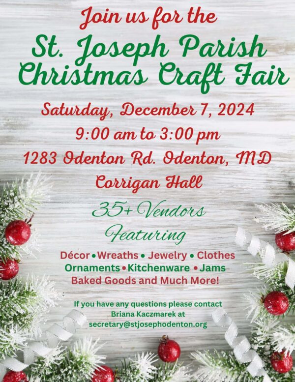 Christmas Craft Fair flyer