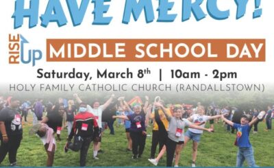 have mercy rise up middle school day flyer