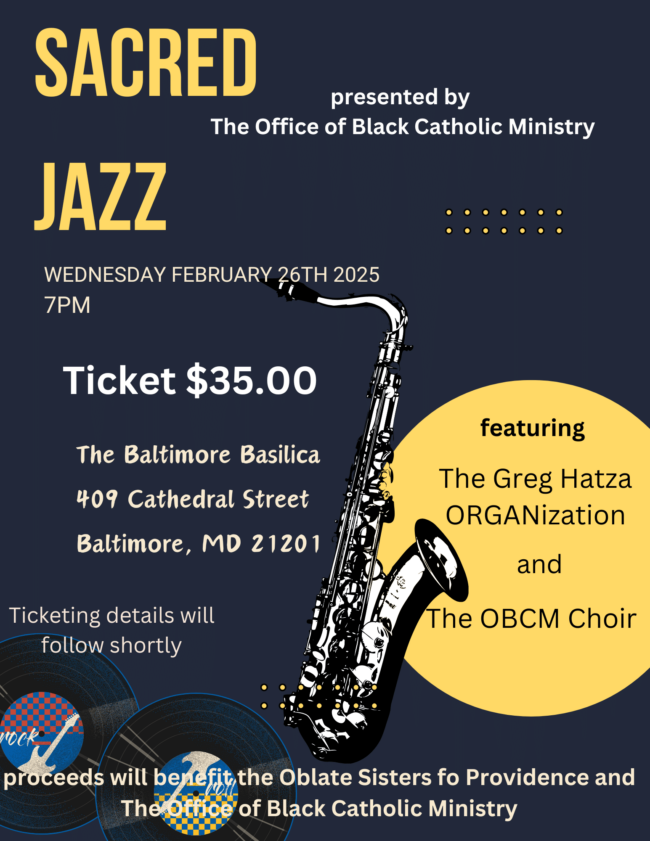 Sacred Jazz flyer