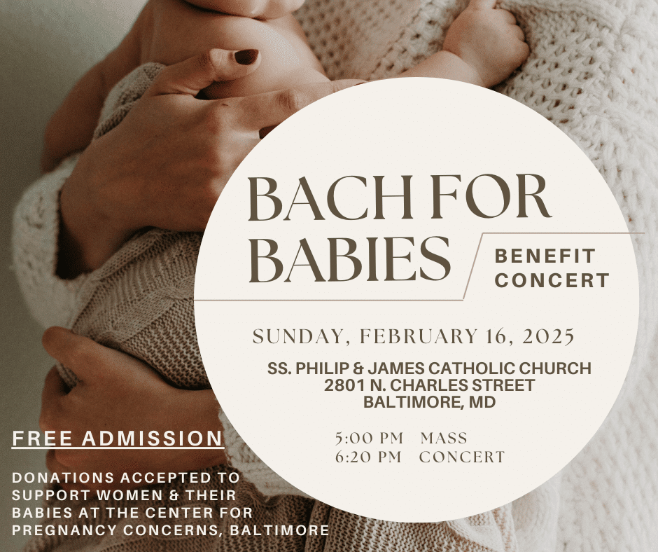 bach for babies flyer