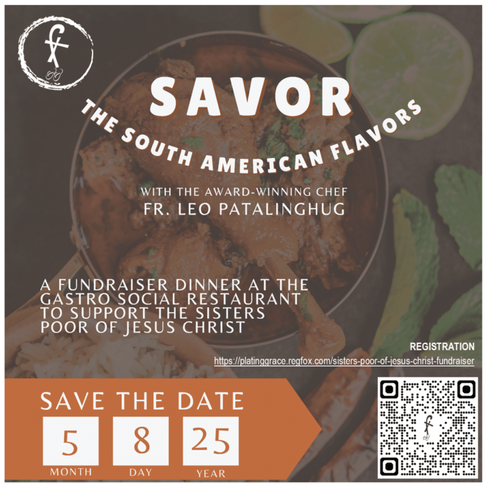 Savor the South American Flavors flyer