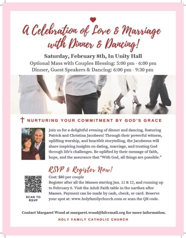 celebration of love and marraige flyer