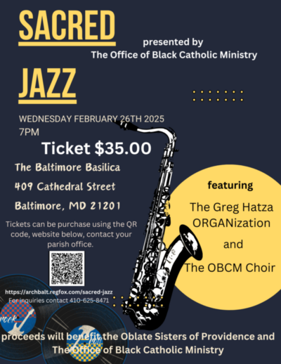 sacred jazz flyer