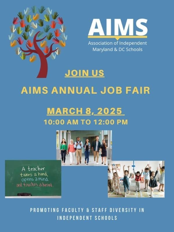 AIMS Job Fair 2025 flyer