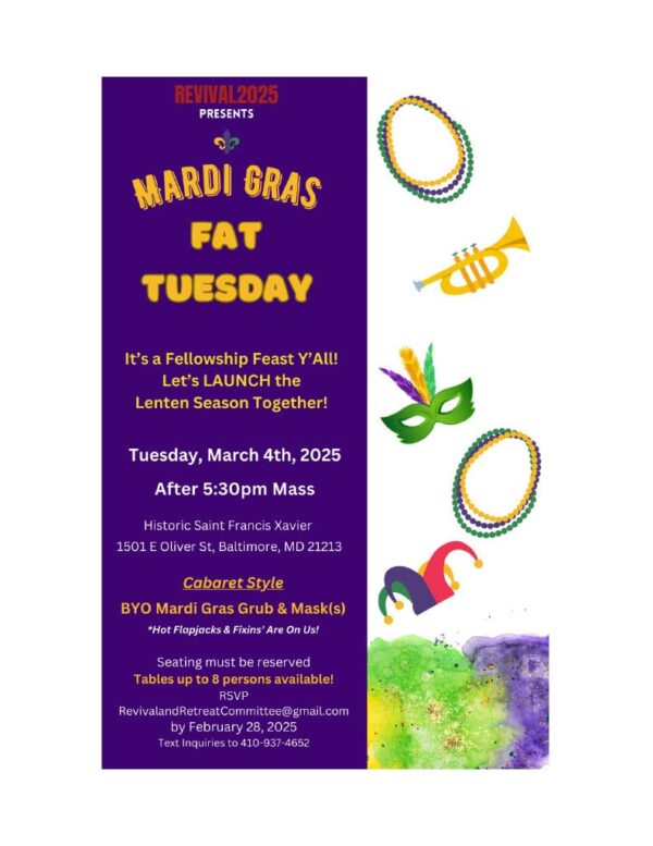 Mardi Gras Fellowship Feast